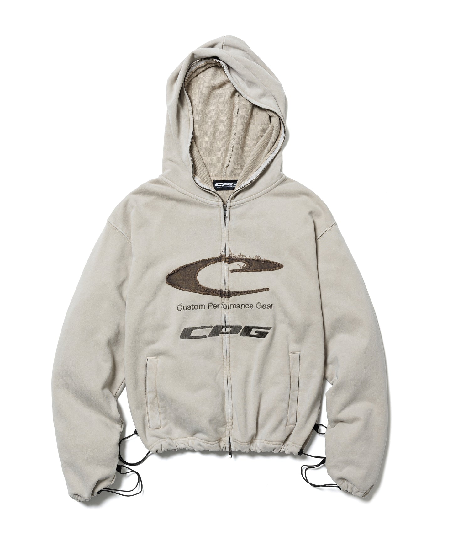 CPG FRT LOGO DYE ZIP HOODIE