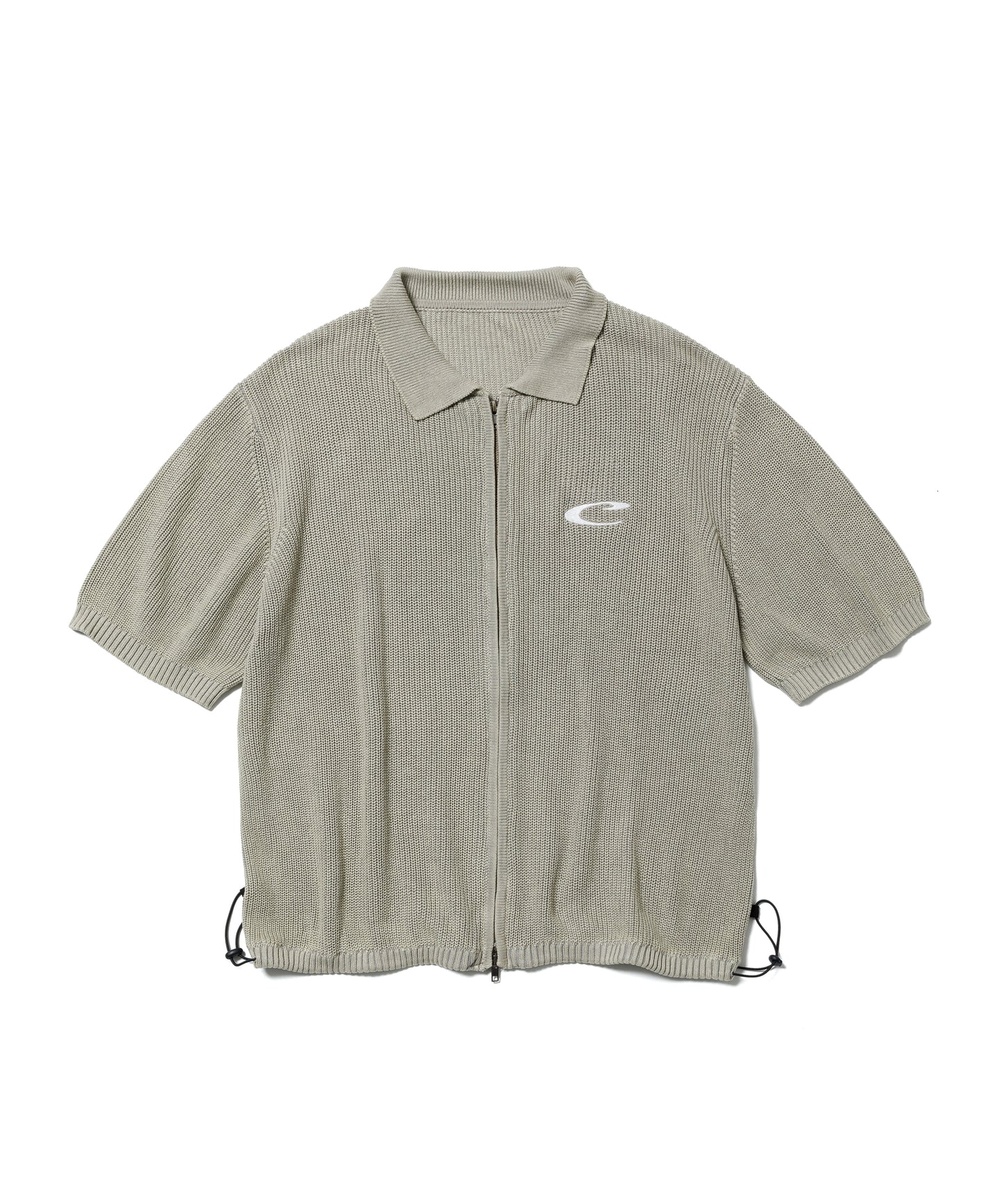 CPG FULL ZIP SS KNIT SHIRT