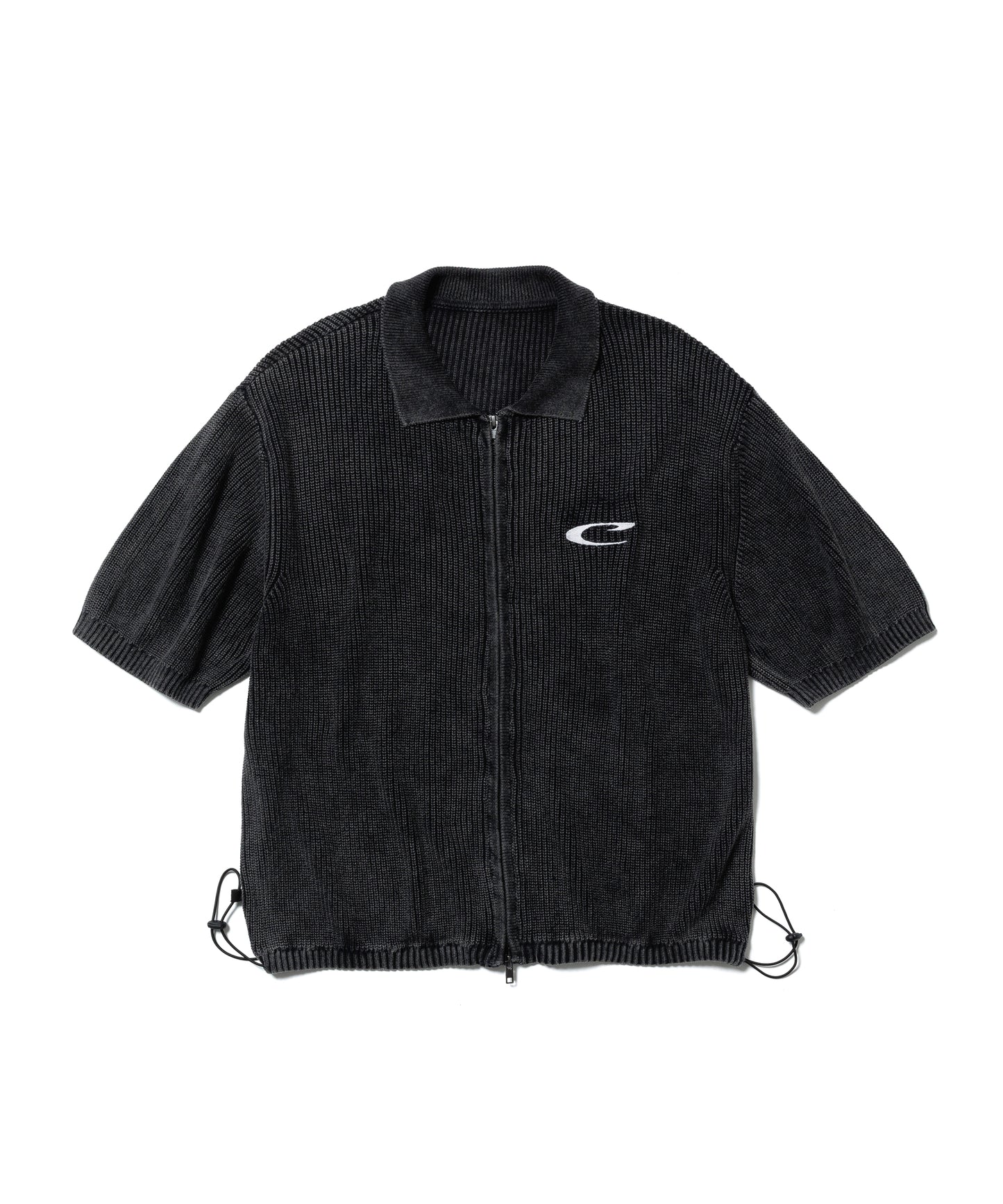 CPG FULL ZIP SS KNIT SHIRT