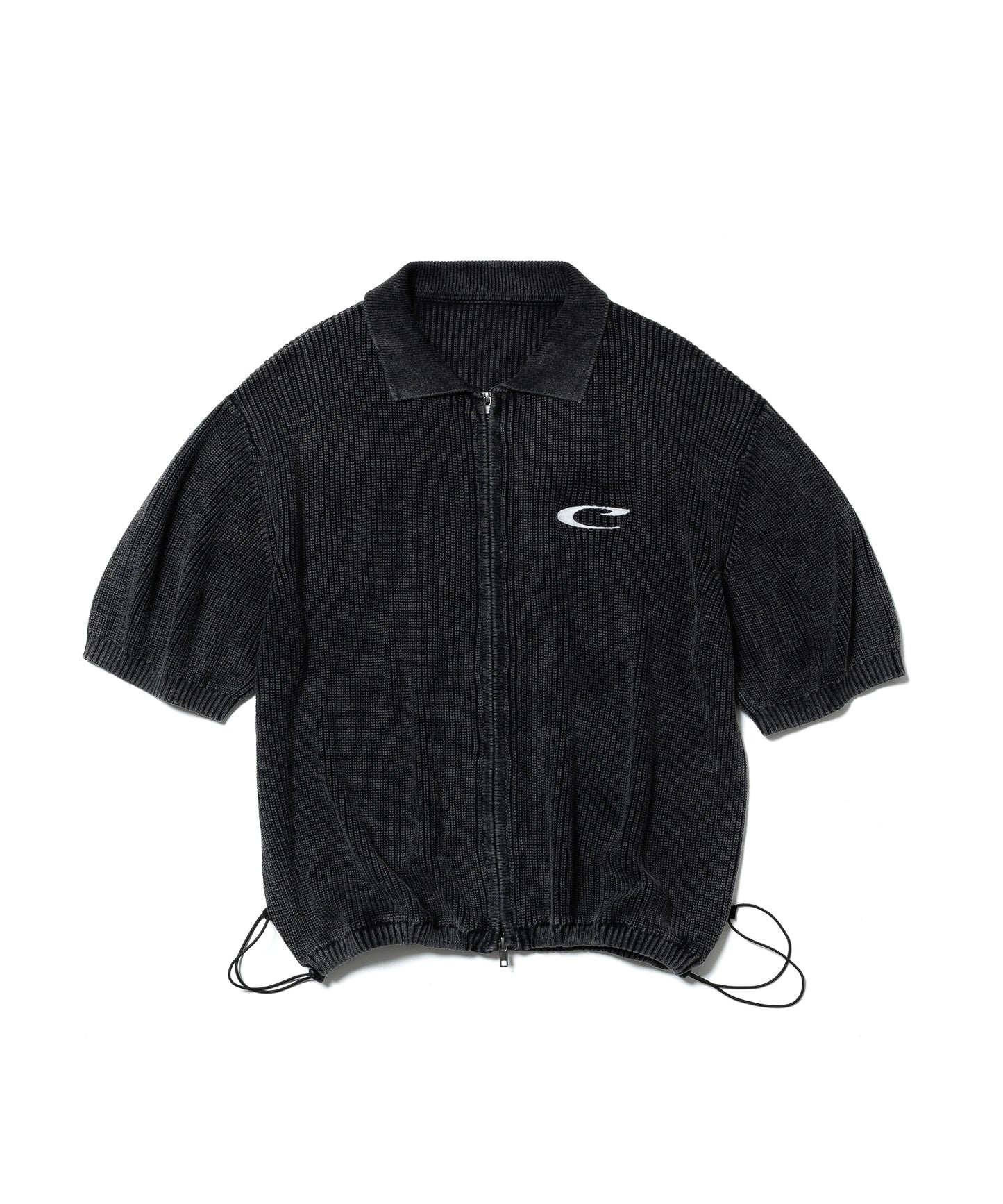 CPG FULL ZIP SS KNIT SHIRT