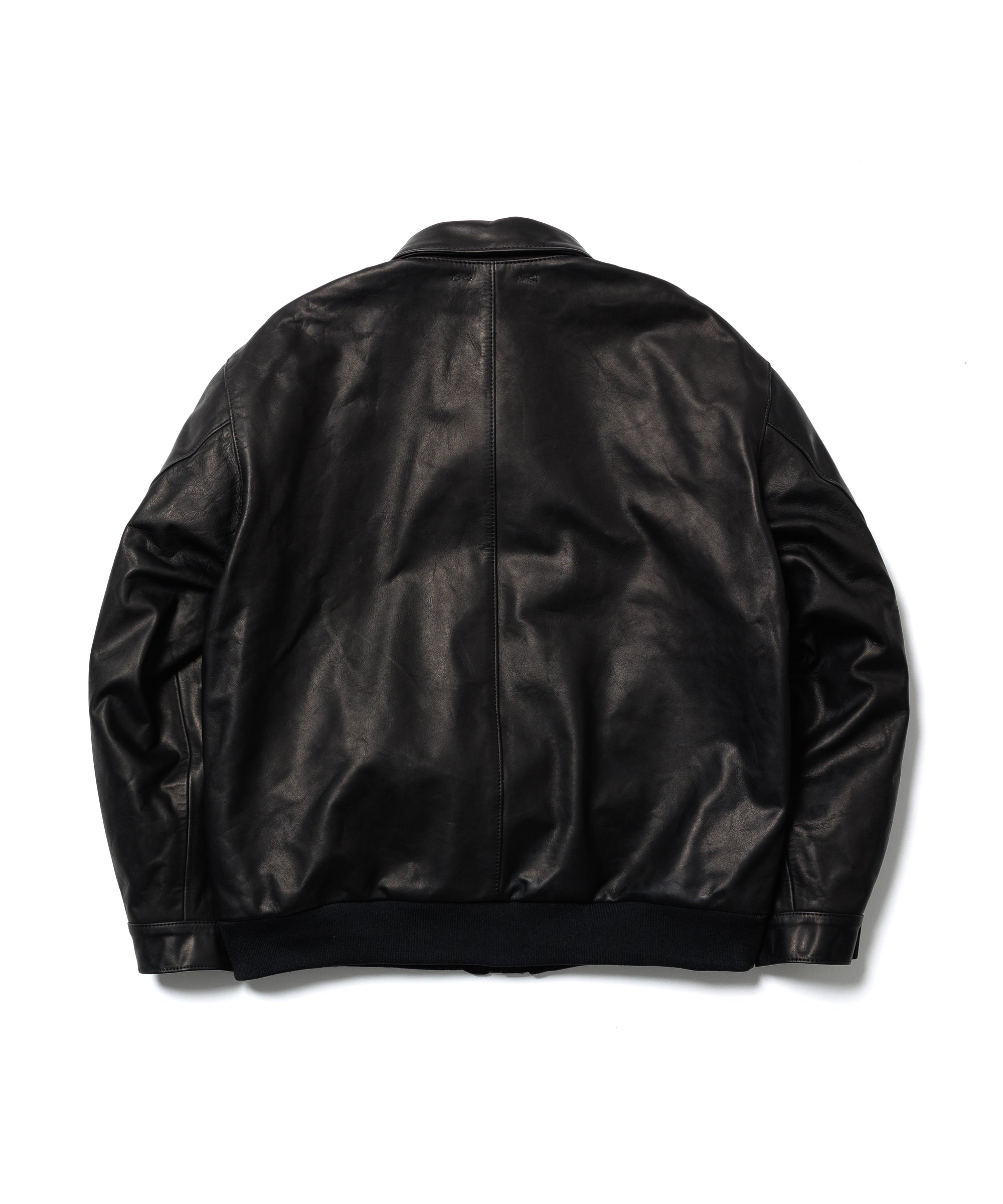 TYPE A-2 LEATHER JACKET(xblackmeans) – F-LAGSTUF-F