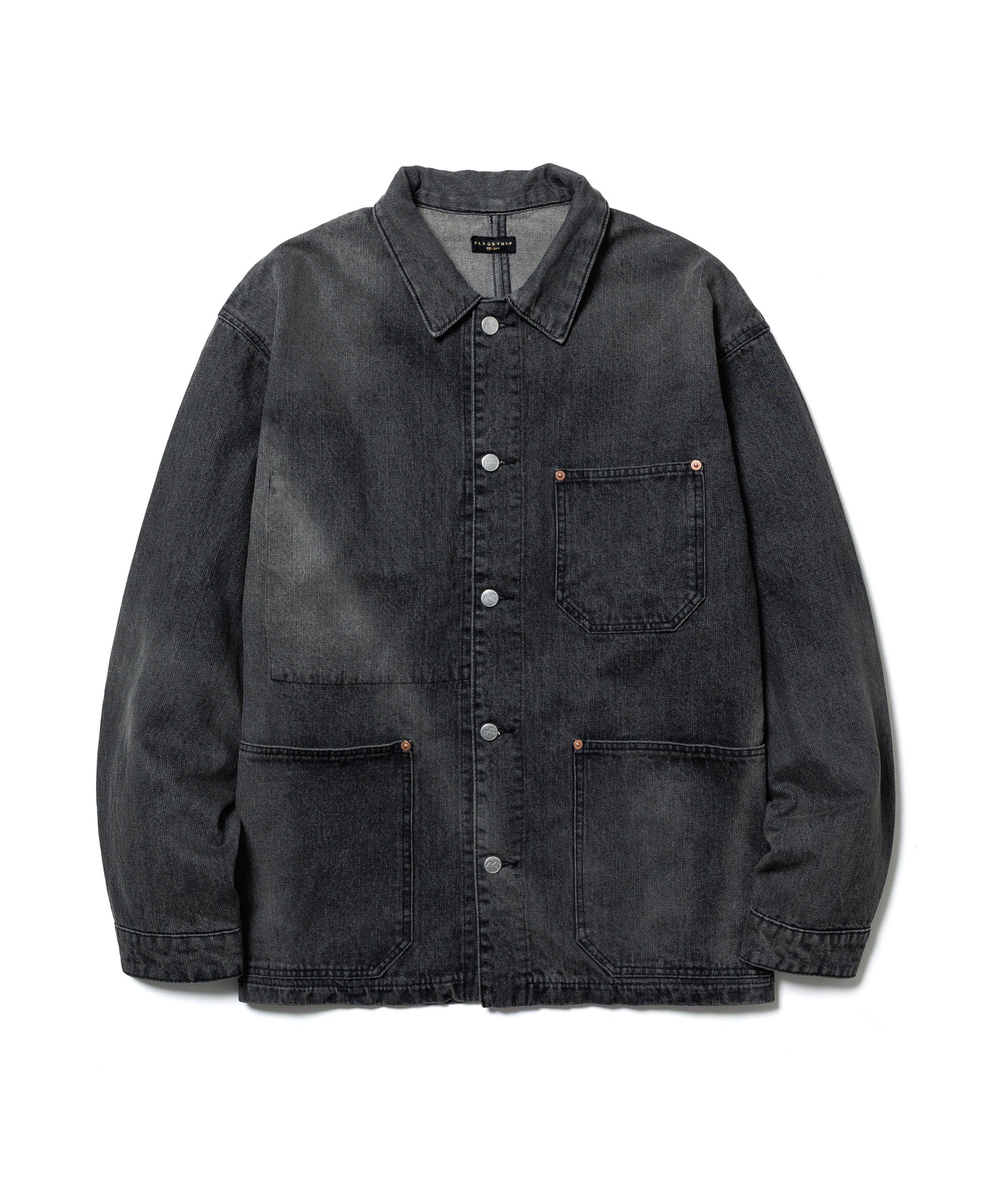 SUN FADE DENIM COVERALL – F-LAGSTUF-F