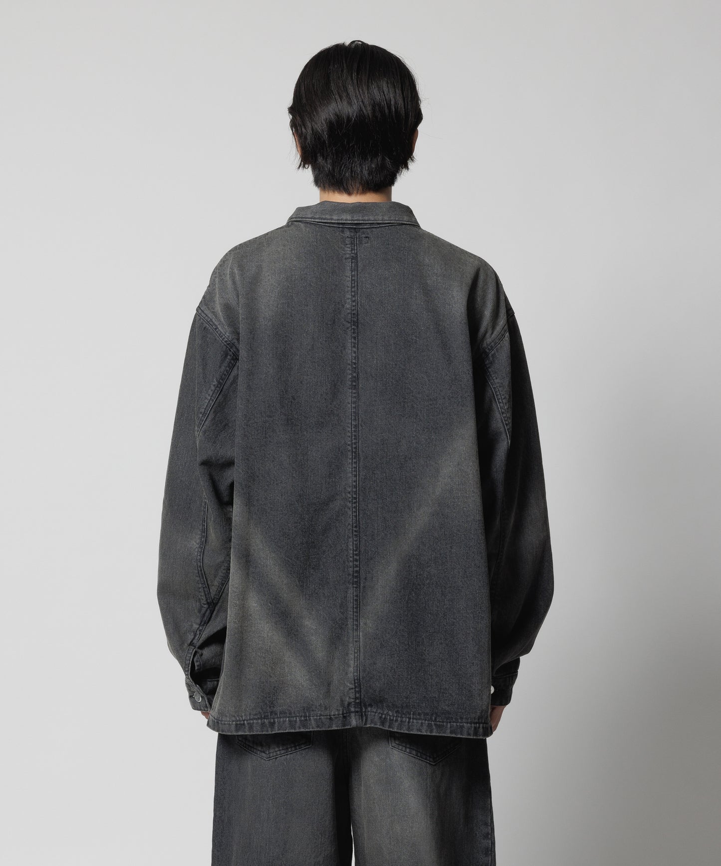 SUN FADE DENIM COVERALL