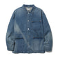 SUN FADE DENIM COVERALL