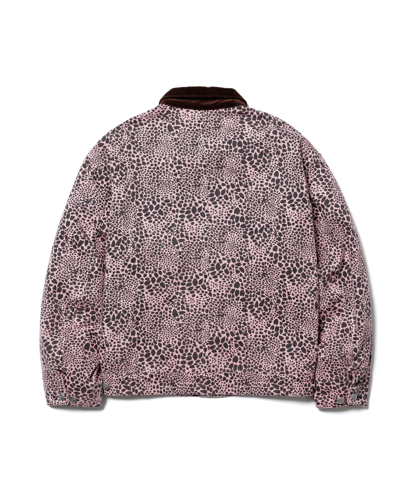 "CB REOPARD" DENIM TRUCKER JACKET