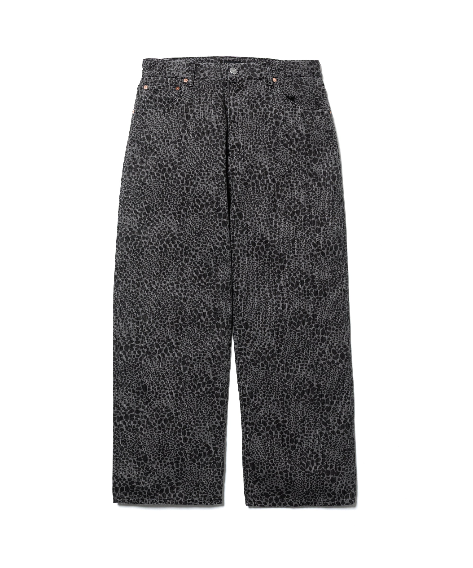 CB REOPARD DENIM BAGGIE PANTS – F-LAGSTUF-F