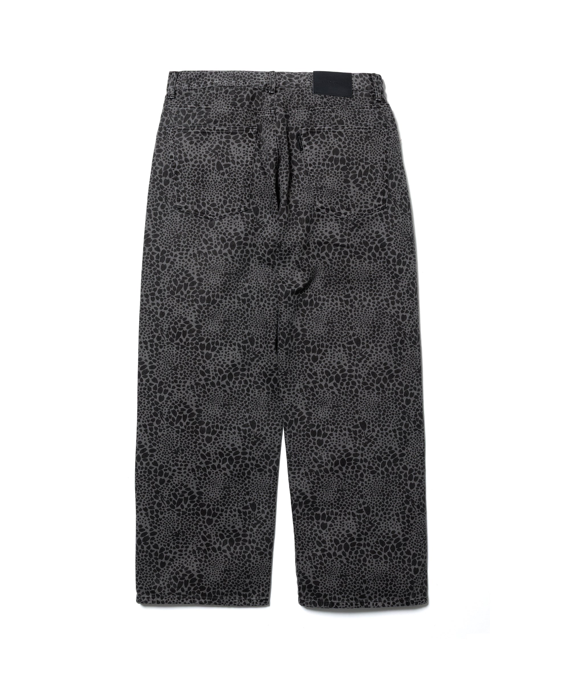 CB REOPARD DENIM BAGGIE PANTS – F-LAGSTUF-F