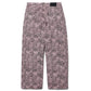 "CB REOPARD DENIM BAGGIE PANTS