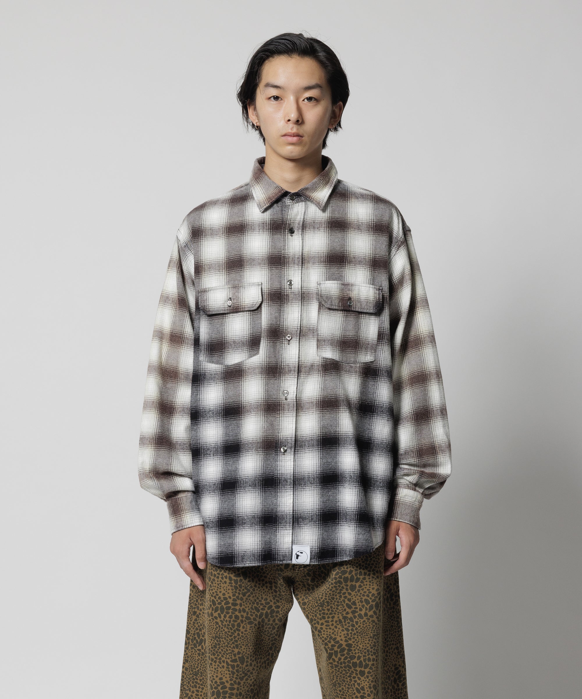 SUNFADE L/S NEL SHIRTS – F-LAGSTUF-F
