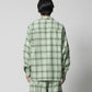 SHADOW PLAID L/S RAYON SHIRT