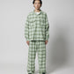 SHADOW PLAID L/S RAYON SHIRT