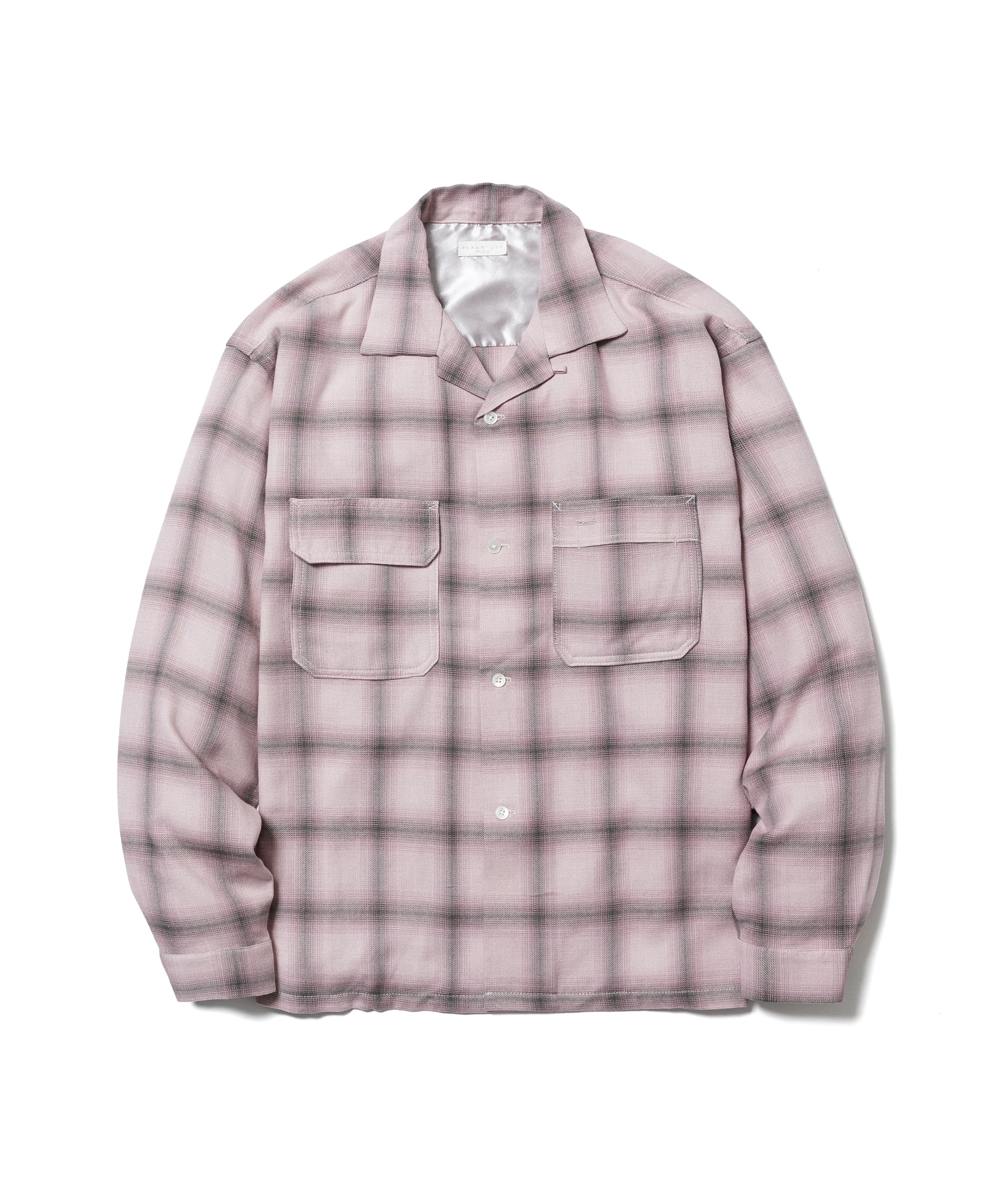 SHADOW PLAID L/S RAYON SHIRT – F-LAGSTUF-F