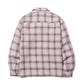 SHADOW PLAID L/S RAYON SHIRT