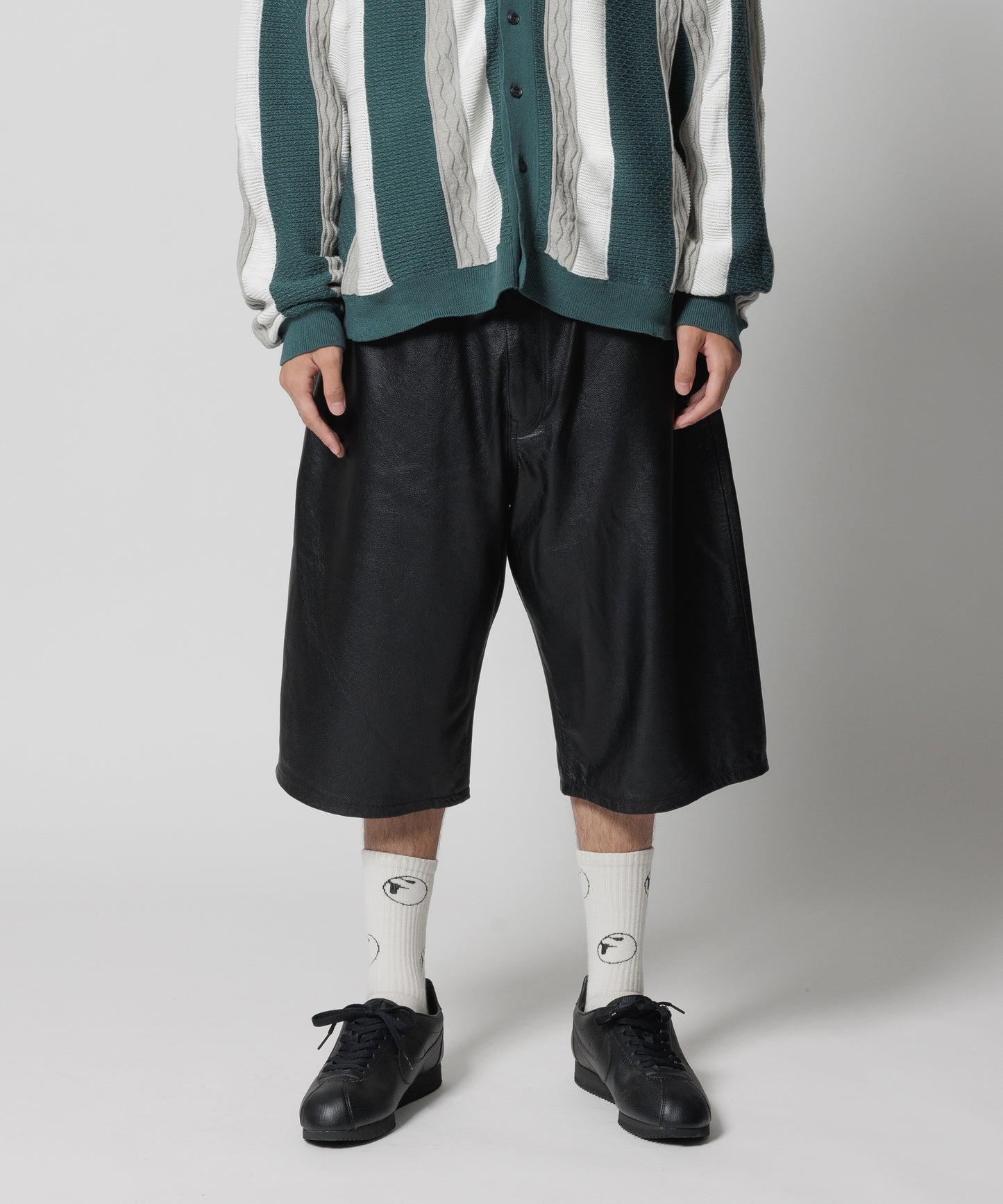LEATHER SHORTS