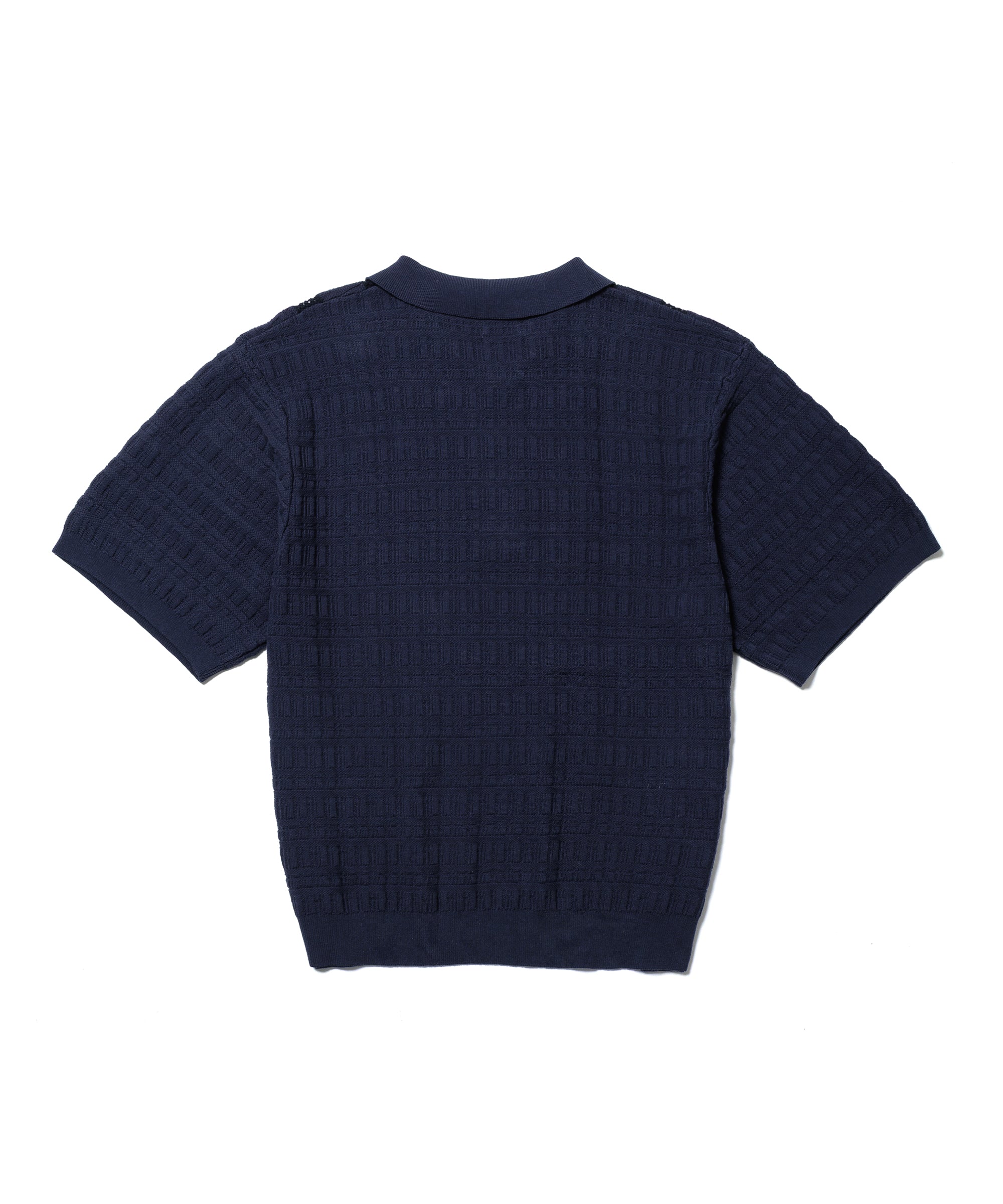 フラグスタフ FLAGSTUFF 【 S/S POLO SWEATER FS1957 】 インターシャ ポロ ニット セーター 半袖 シャツ 51253 S/S POLO SWEATER – F-LAGSTUF-F