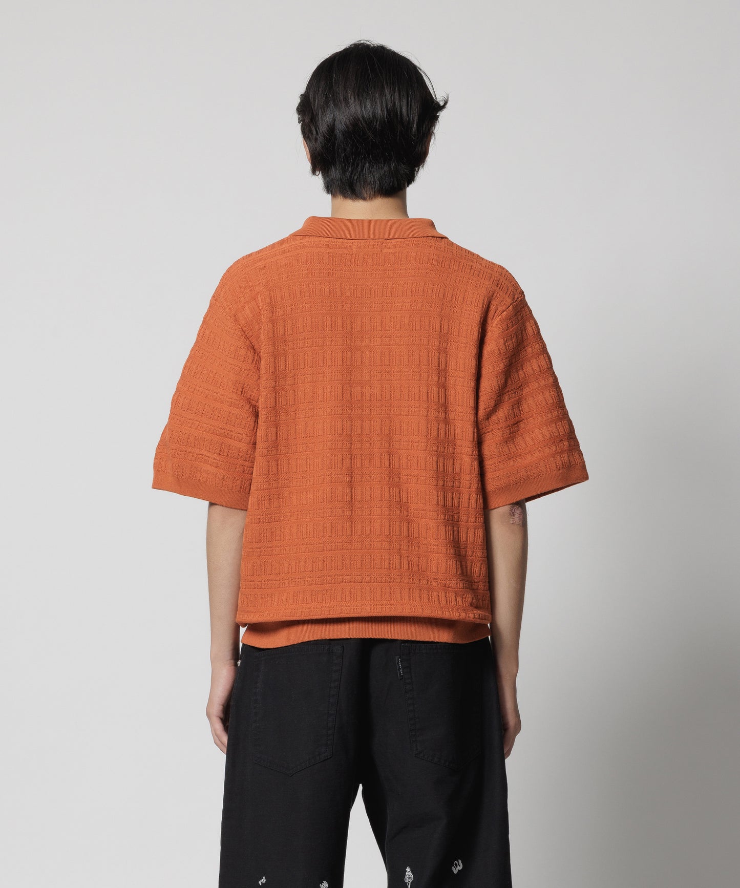S/S POLO SWEATER