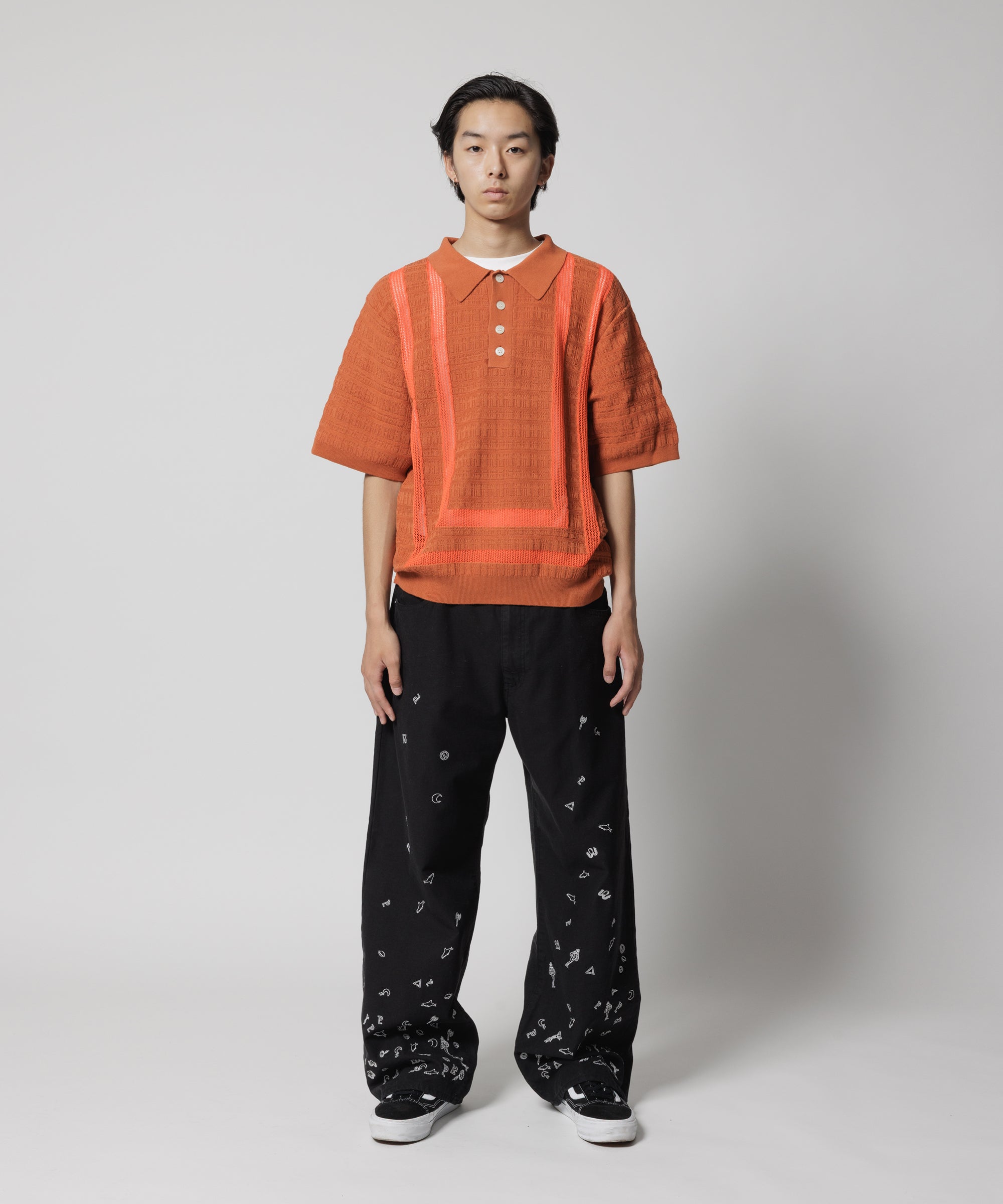 S/S POLO SWEATER – F-LAGSTUF-F