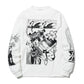 "COLLAGE" LS TEE