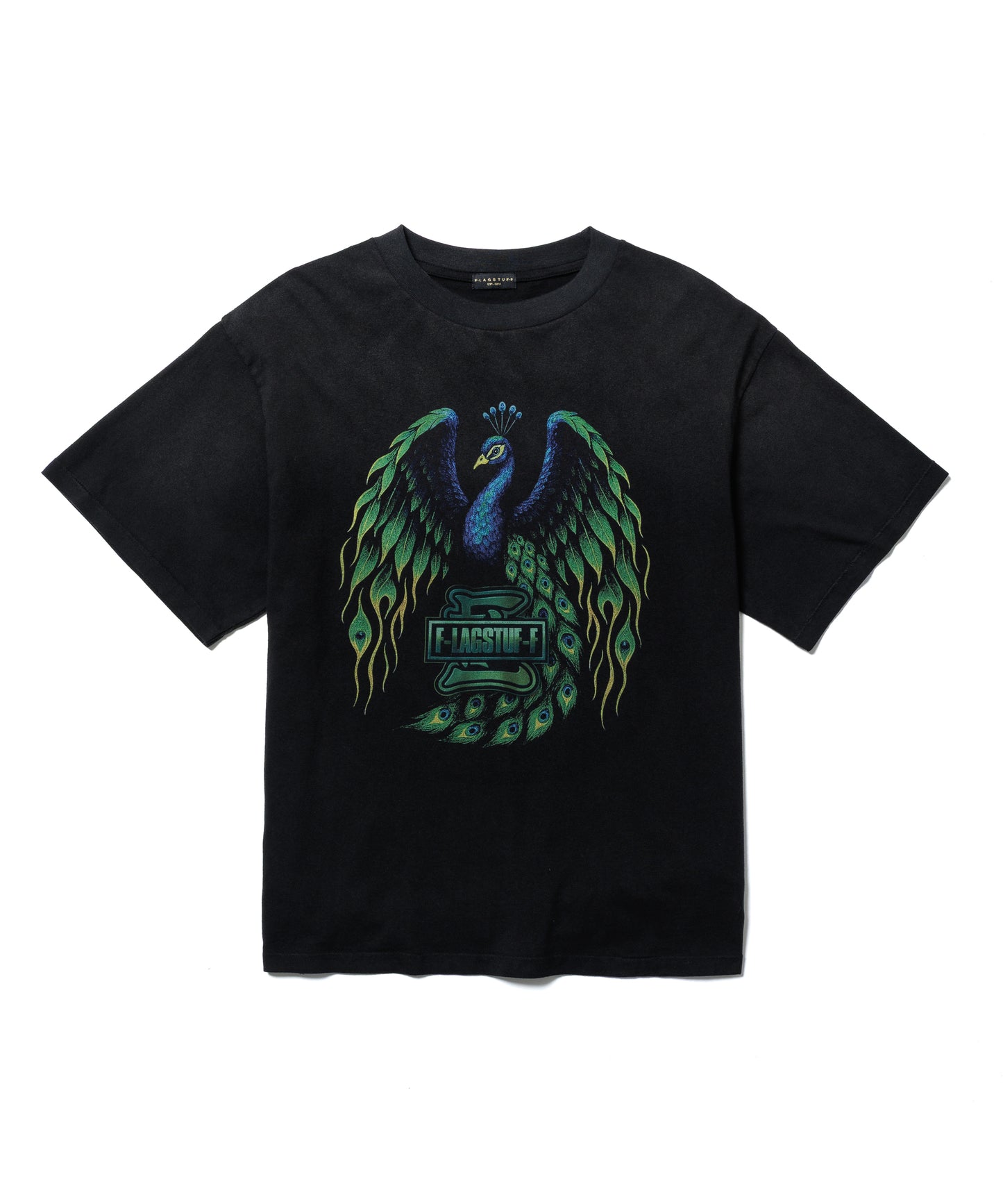 "PEACOCK" TEE