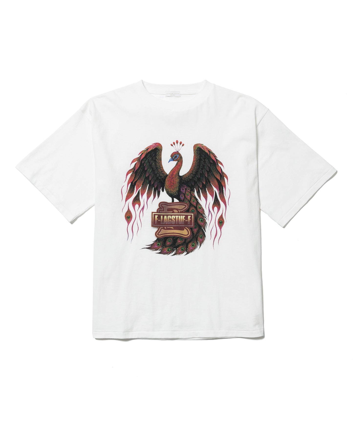 "PEACOCK" TEE