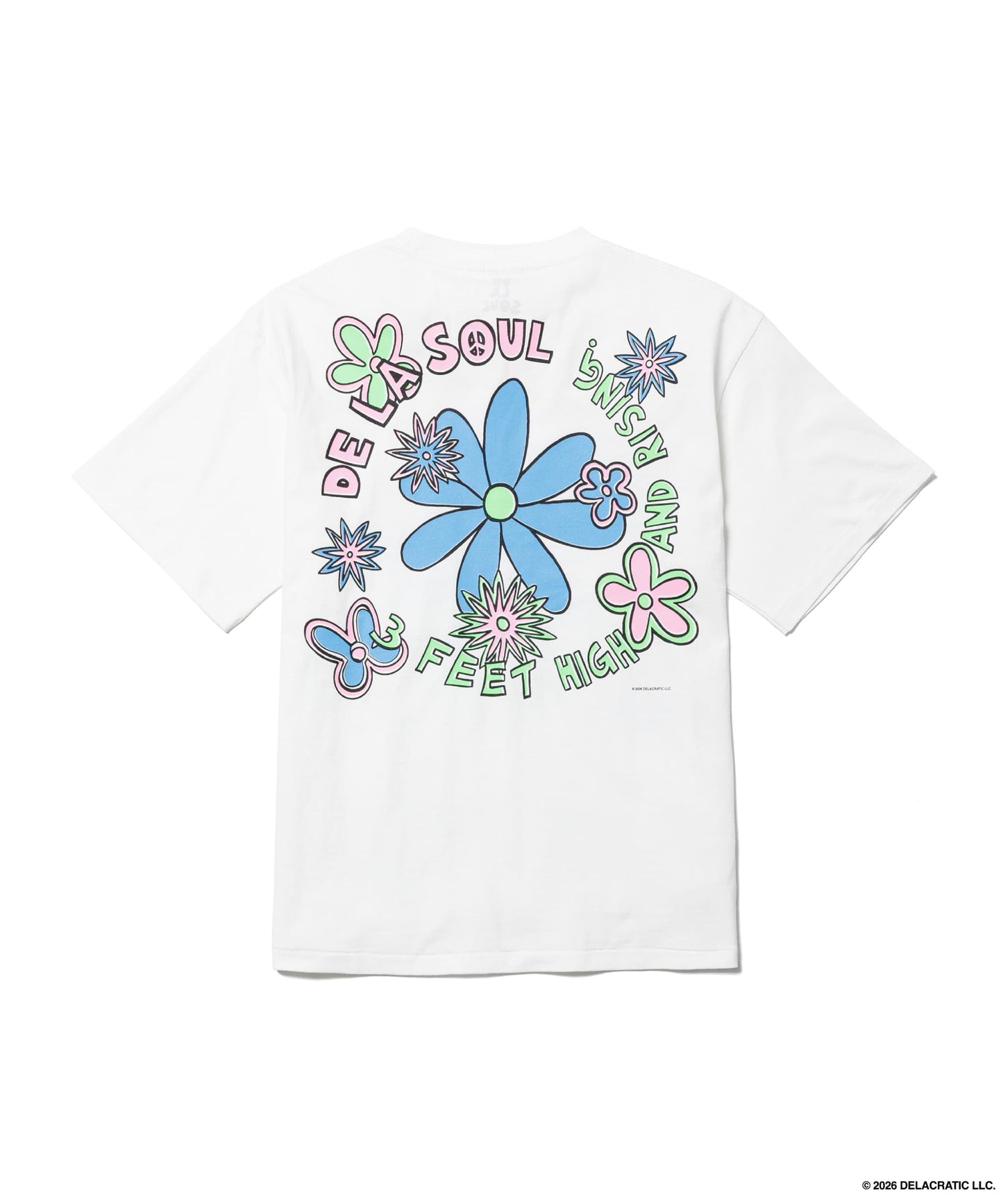 "3FEET HIGH AND RISING." TEE(xDe La Soul)