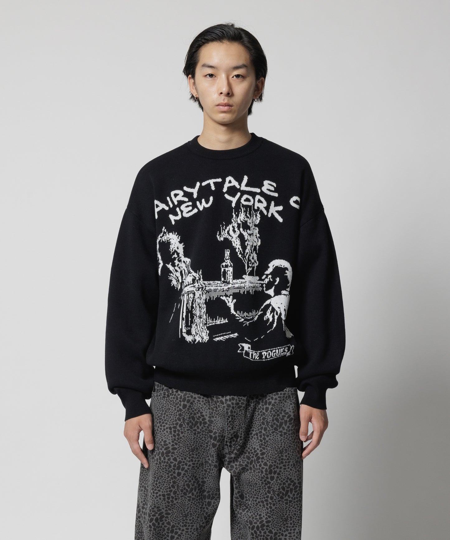 "FAIRYTALE OF NEW YORK" KNIT SWEATER(/THE POGUES)