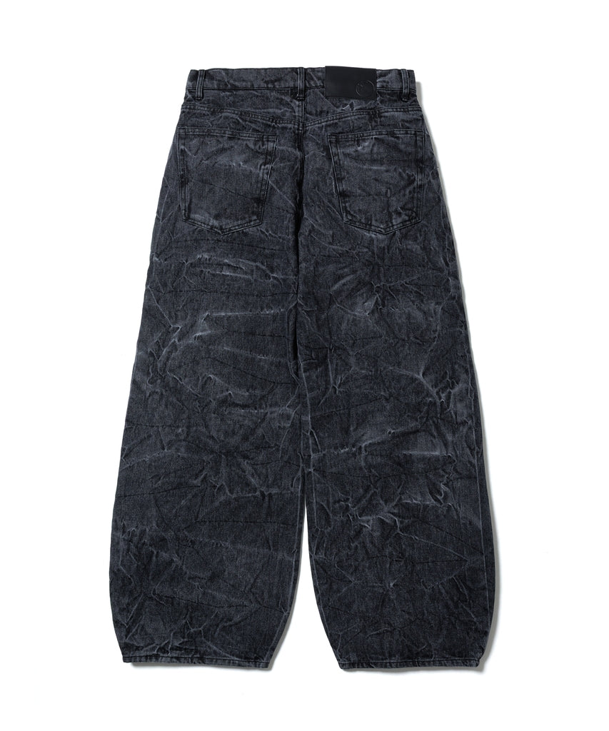 DENIM BALLOON TROUSER(WASHED)
