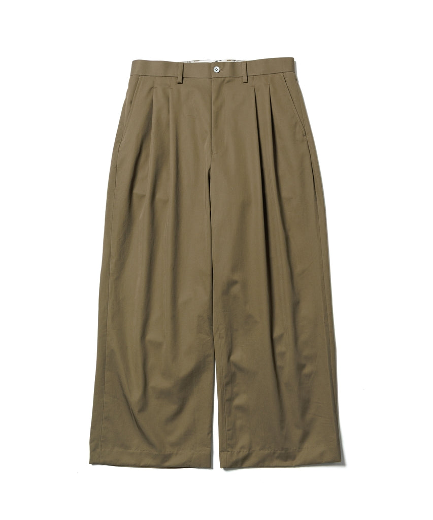 2-TUCK WIDE TROUSER