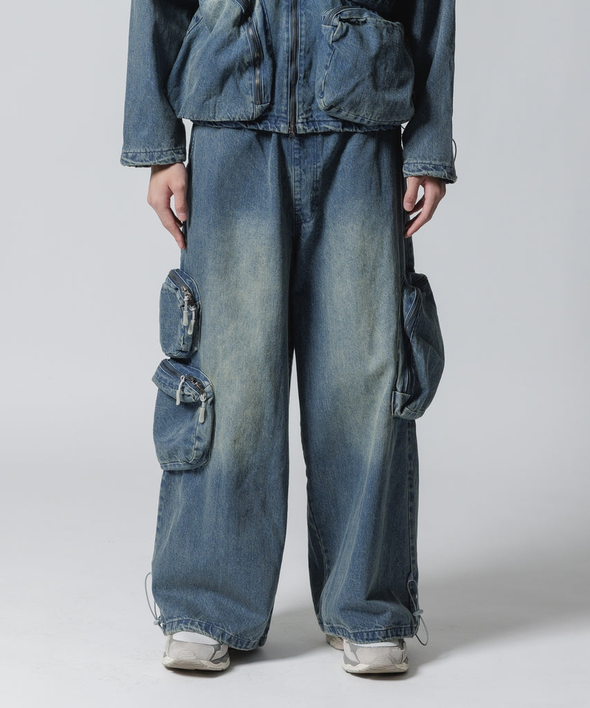 CPG MULTI POCKET DENIM PANTS