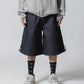 CPG RIGID DENIM HALF PANTS