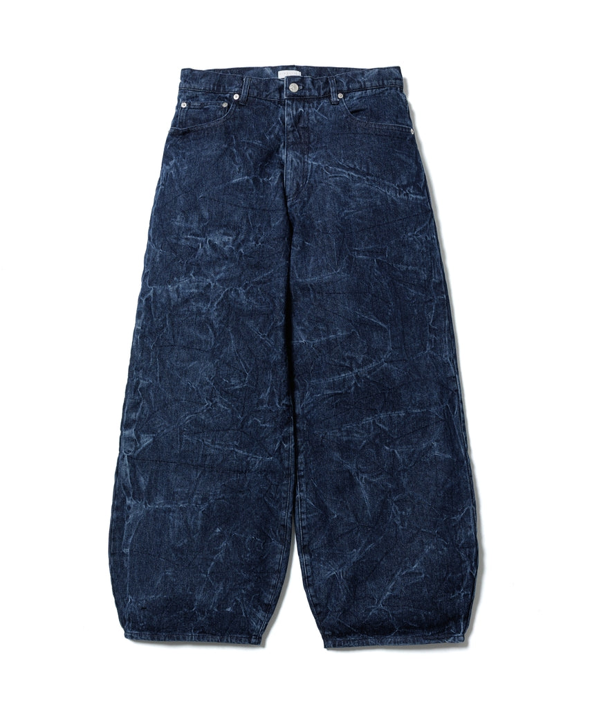 DENIM BALLOON TROUSER(WASHED)