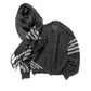STRIPE MOHAIR SCARF