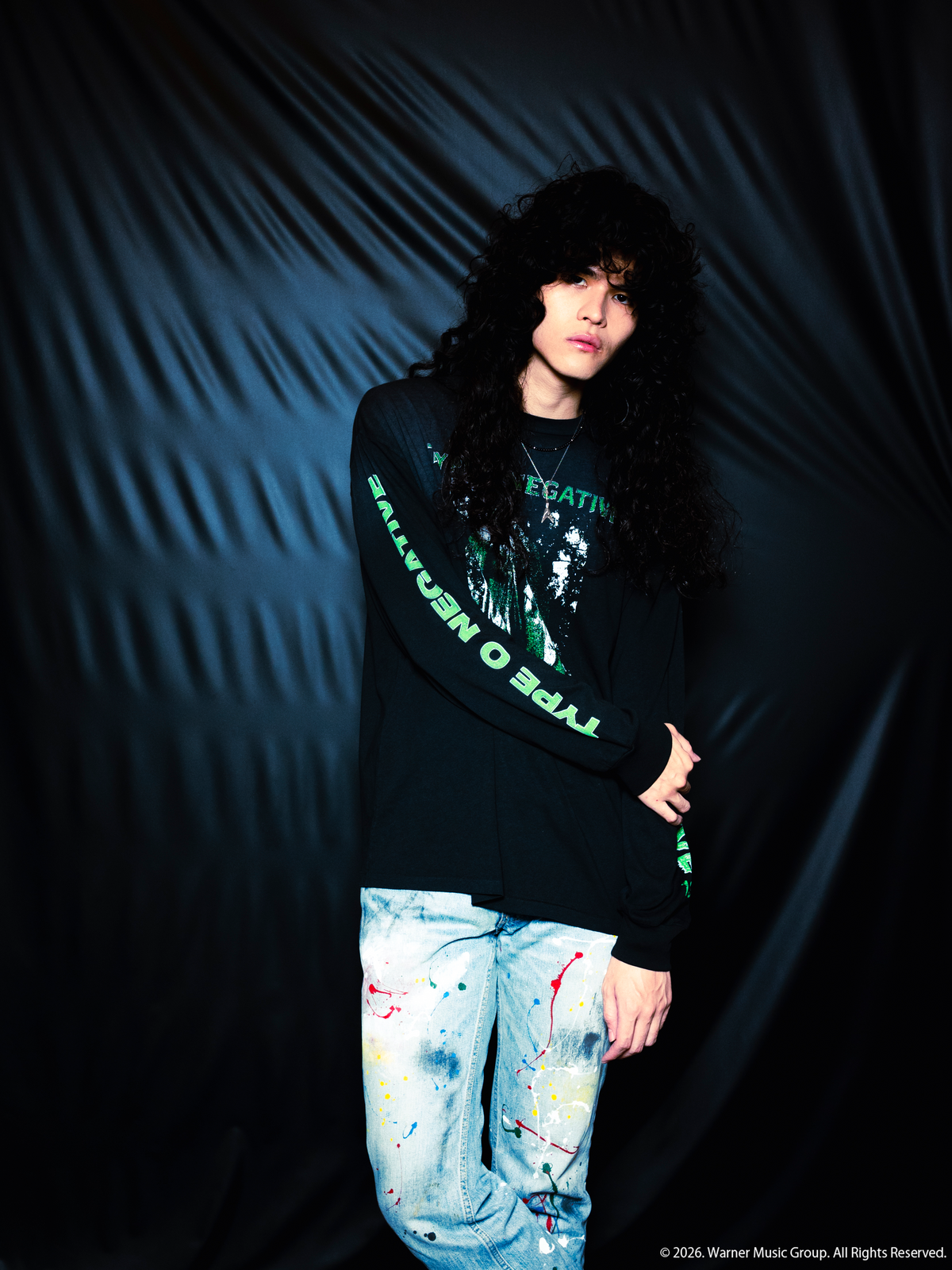 BEG TO SERVE L/S T-SHIRT(TYPE-O NEGATIVE)