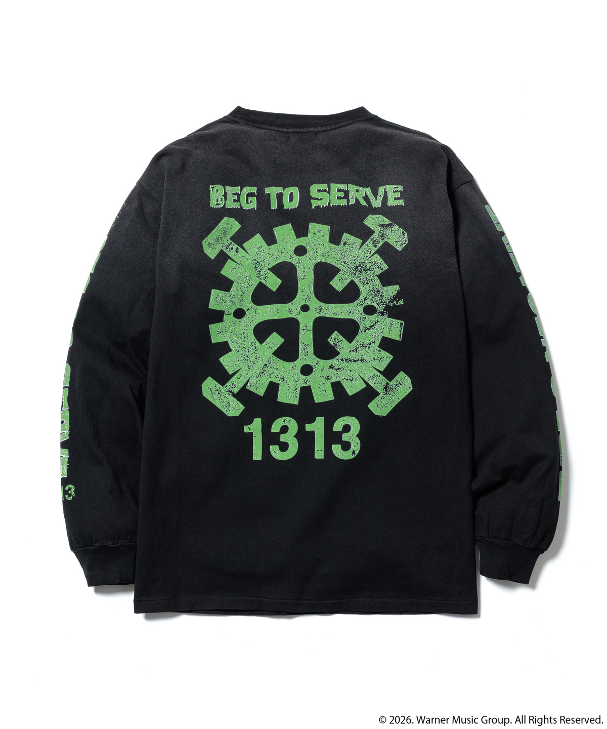 BEG TO SERVE L/S T-SHIRT(TYPE-O NEGATIVE)