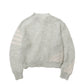 STRIPE MOHAIR KNIT SWEATER