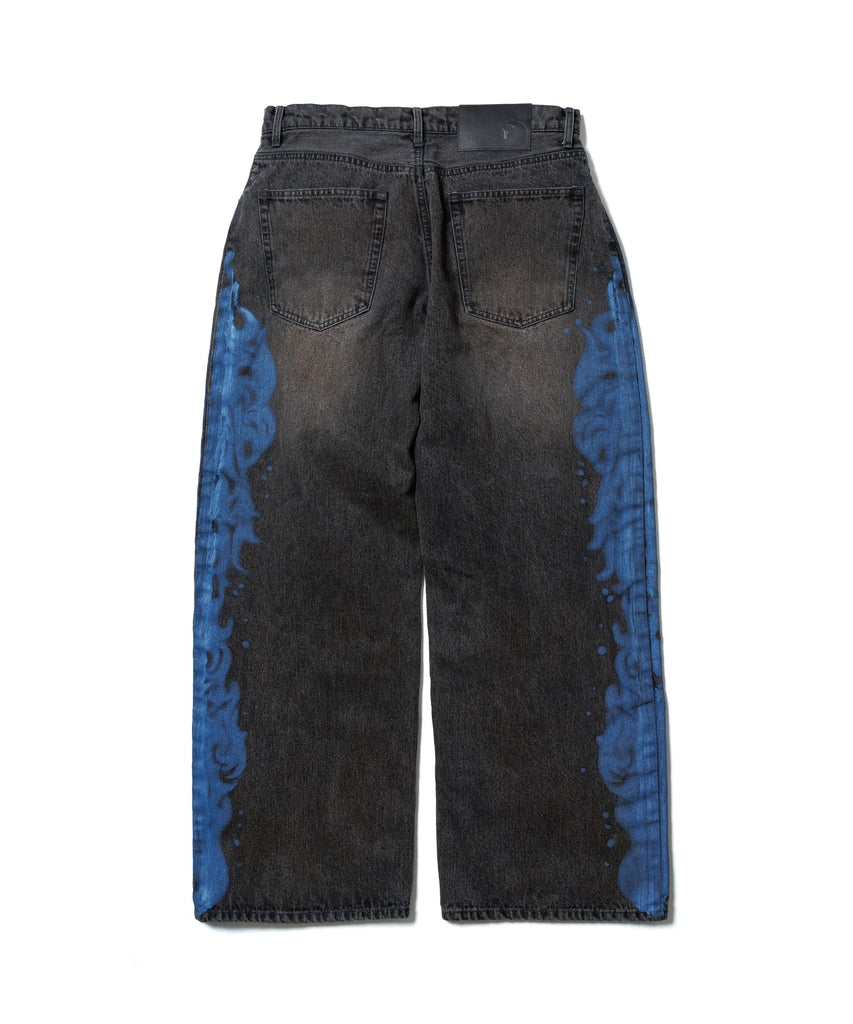 5POCKET DENIM BAGGY TROUSER