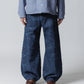 DENIM BALLOON TROUSER(WASHED)