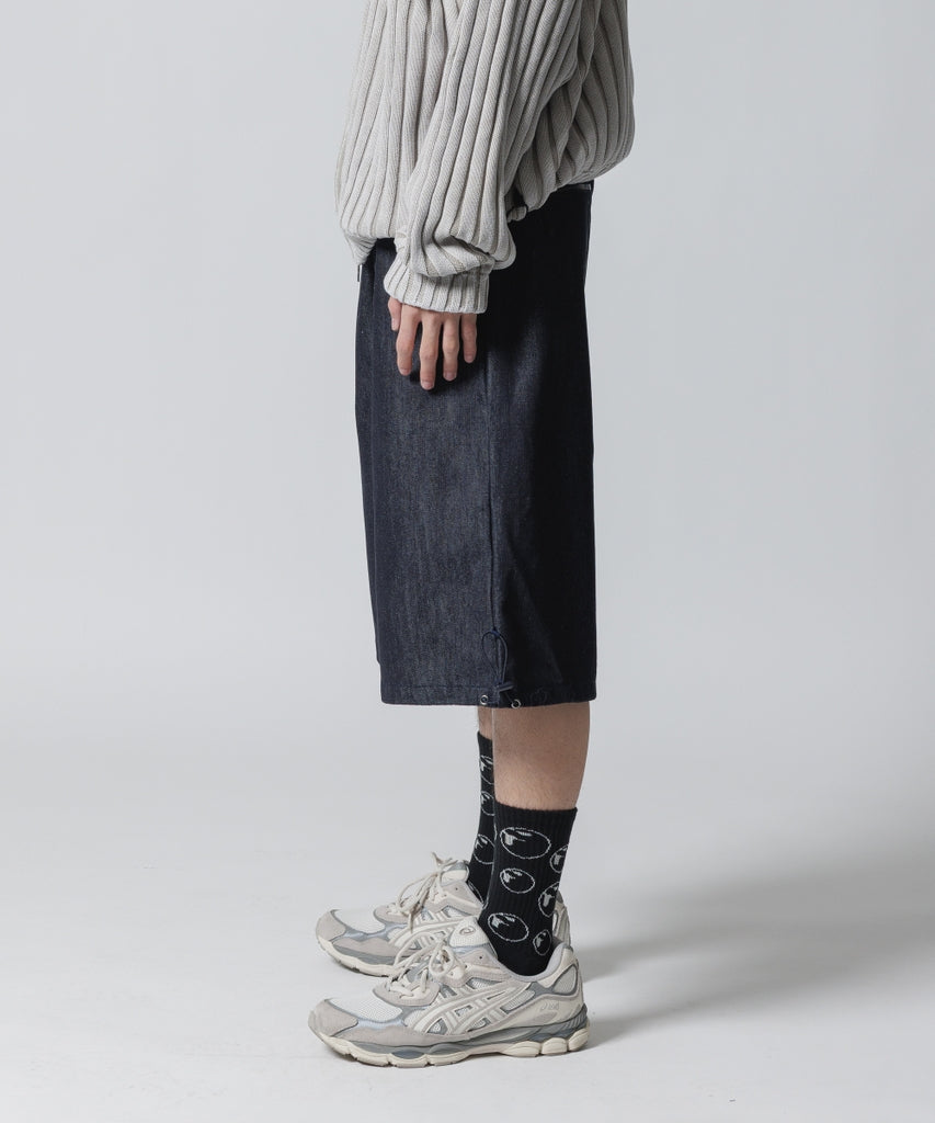 CPG RIGID DENIM HALF PANTS
