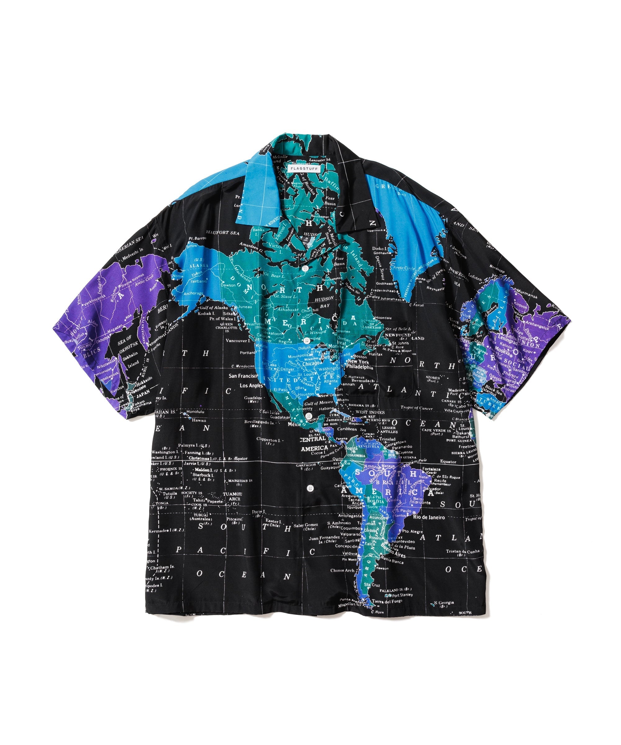 WORLD MAP S/S SHIRTS