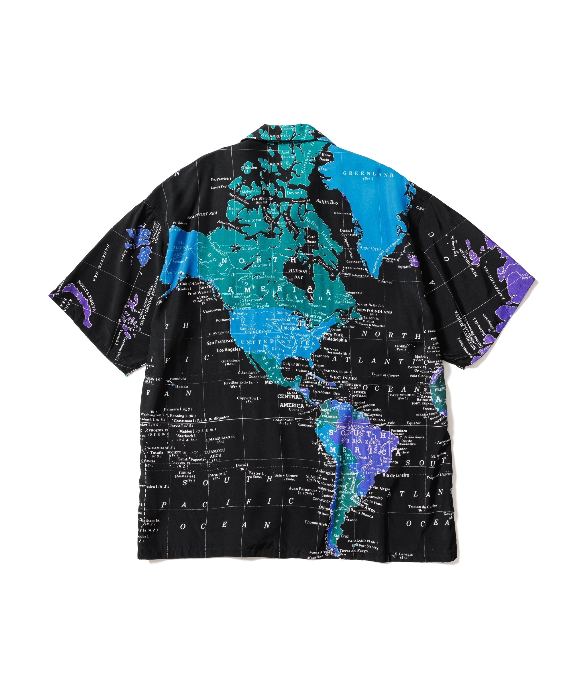 WORLD MAP S/S SHIRTS