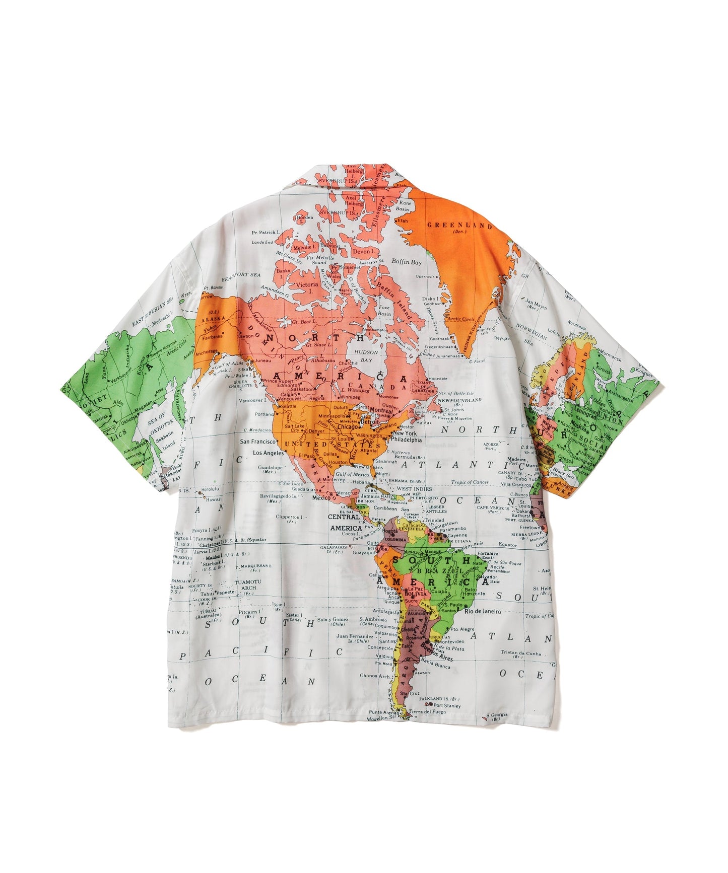 WORLD MAP S/S SHIRTS