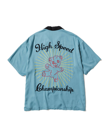 "BEAR" S/S BOWLING SHIRT 