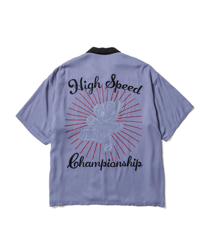 "BEAR" S/S BOWLING SHIRT 