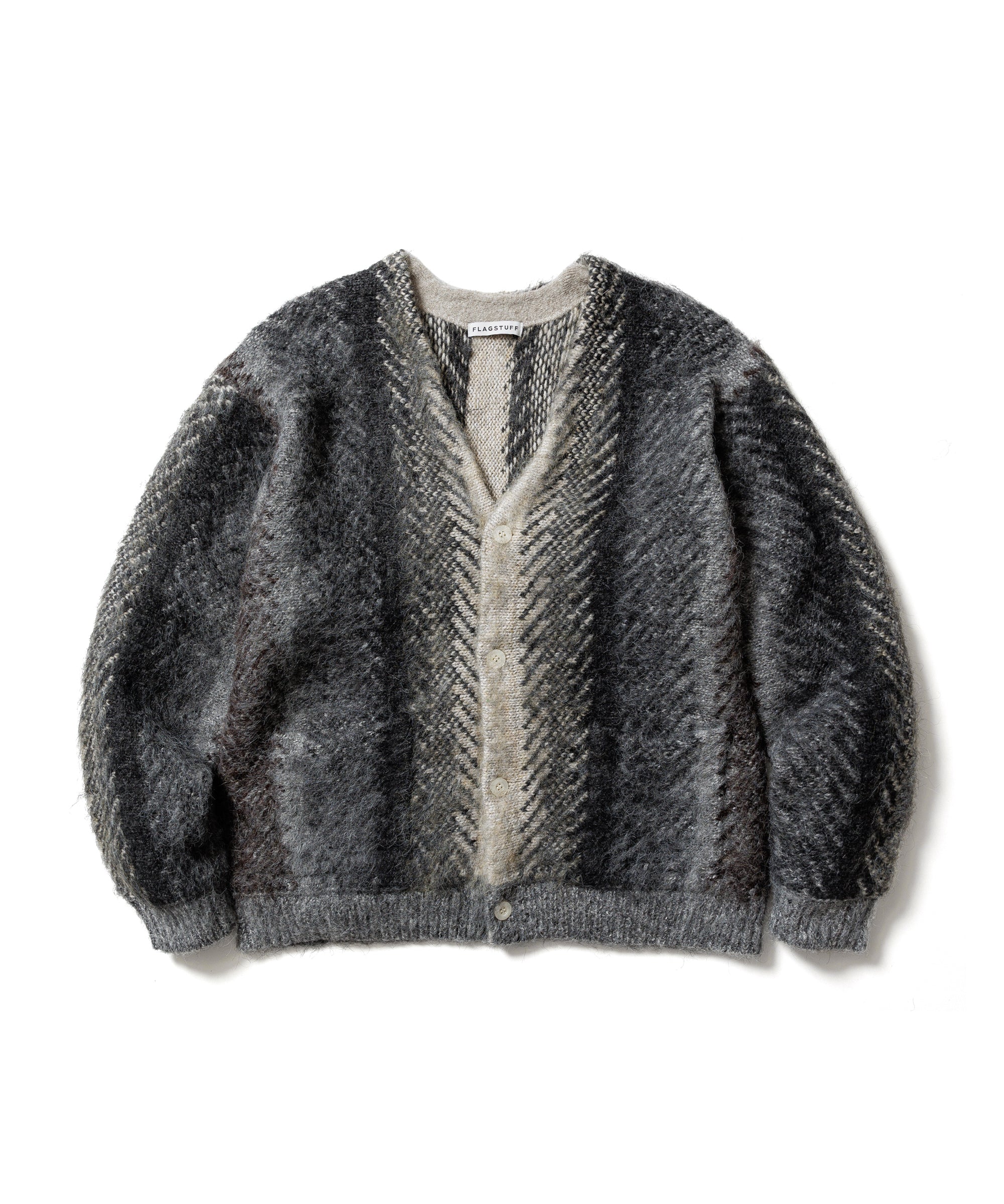 STRIPE GRADATION CARDIGAN