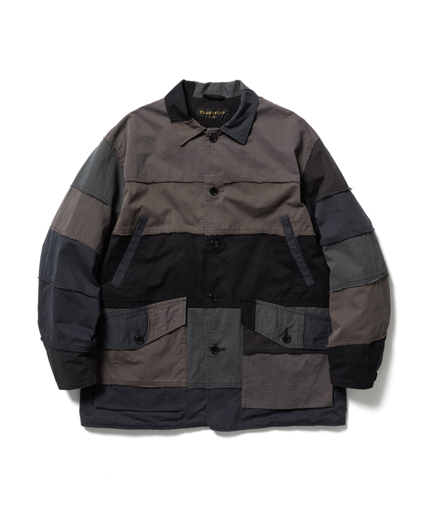 23SS-FS-03 PATCH WORK SAFARI JACKET