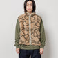 22AW-FS-05 ORIGINAL TRIBAL CAMO FLEECE VEST