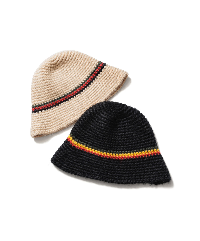 STRIPE KNIT HAT