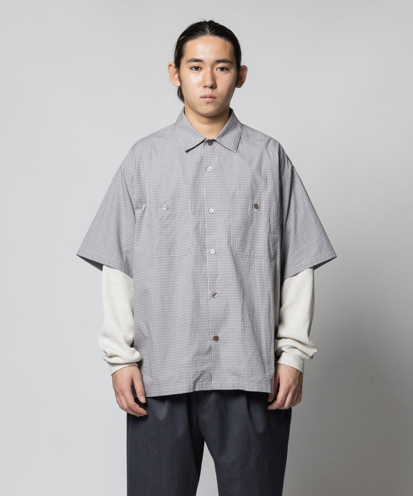 23SS-FS-21 LAYERD CHECK SHIRTS