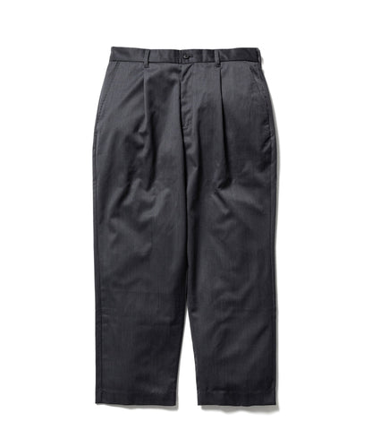 WIDE TUCK TROUSERS